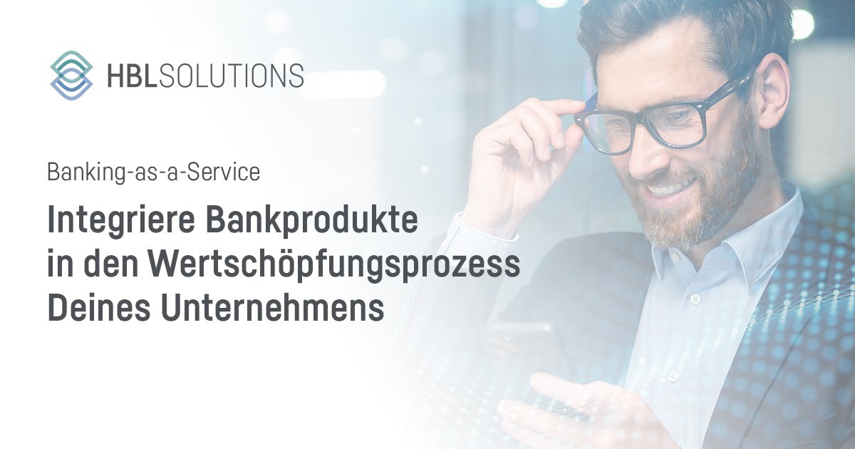 Screenshot of HBL Solutions: Bankprodukte für alle Unternehmen